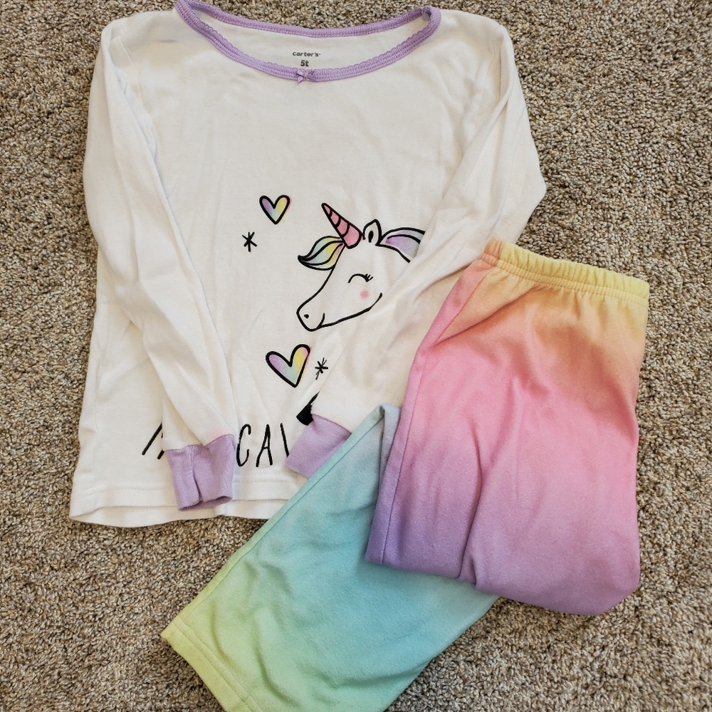 Unicorn pajama set